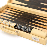 Geoffrey Parker | Backgammon in Beige/Brown
