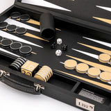Geoffrey Parker | Backgammon in Black/Beige