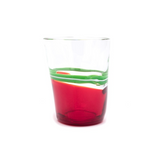 Carlo Moretti | Bora Drink Glass (Green/Red)
