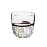 Leclaireur Los Angeles - Carlo Moretti | I Diversi Drink Glass (Black/Purple/White) - Carlo Moretti