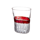 Leclaireur Los Angeles - Carlo Moretti | Bora Drink Glass (Red/White) - Carlo Moretti