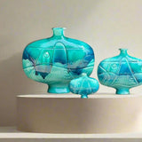 Leclaireur Los Angeles - Agnes Sandahl | Large-sized Sculpture in Turquoise - Agnes Sandahl