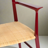 Leclaireur Los Angeles - Eligo | "Tigullina" Red Gloss Armchair - Eligo