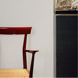 Leclaireur Los Angeles - Eligo | "Tigullina" Red Gloss Armchair - Eligo