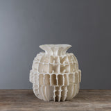 Zsolt Simon | Large White Ceramic Sculpture