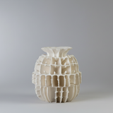 Zsolt Simon | Large White Ceramic Sculpture