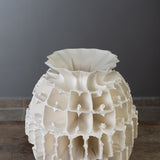Zsolt Simon | Large White Ceramic Sculpture