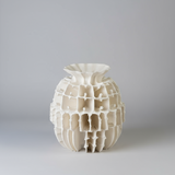 Zsolt Simon | Large White Ceramic Sculpture