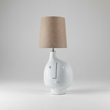 Dalo | White Ceramic Sculptural Lamp