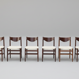 Gianfranco Frattini | Set of 6 Dining Chairs (1960s)