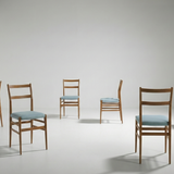 Gio Ponti | Set of 6 "Leggera" Dining Chairs for Cassina (ca. 1950)