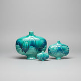 Agnes Sandahl | Large-sized Sculpture in Turquoise