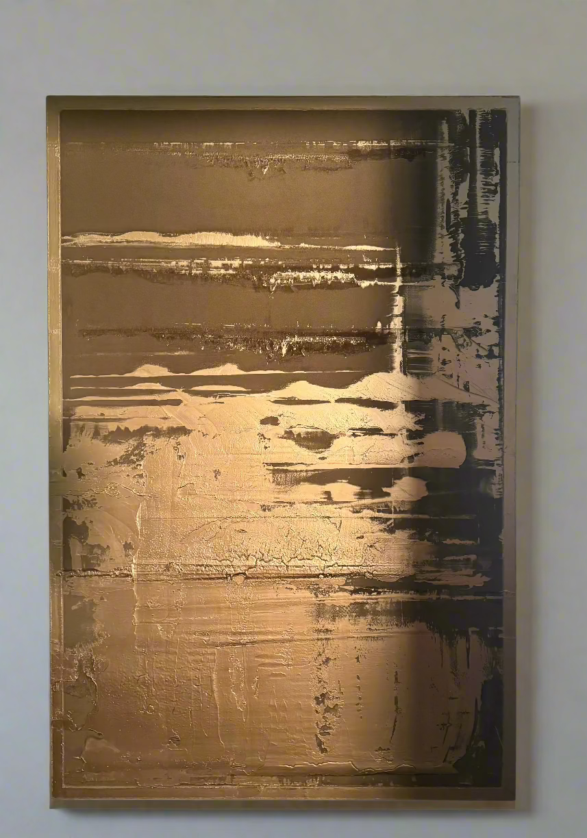Pierre Bonnefille | Bronze Painting No. 73