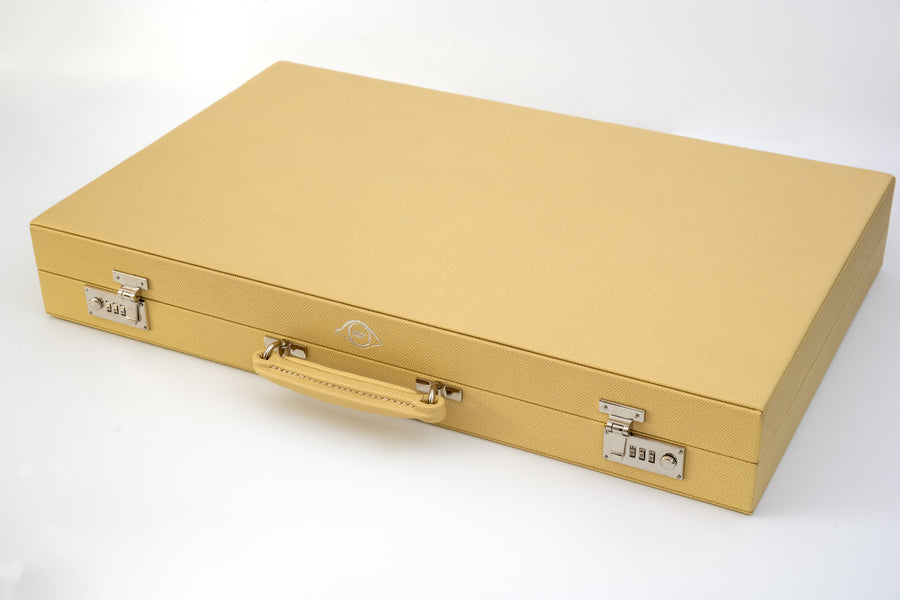 Geoffrey Parker | Backgammon in Beige/Brown