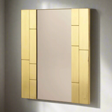 Vintage Brass Mirror