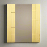 Vintage Brass Mirror