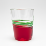 Carlo Moretti | Bora Drink Glass (Green/Red)
