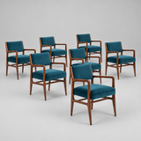 Gio Ponti | Set of 8 Armchairs Mod. 110 for Cassina (ca. 1950)