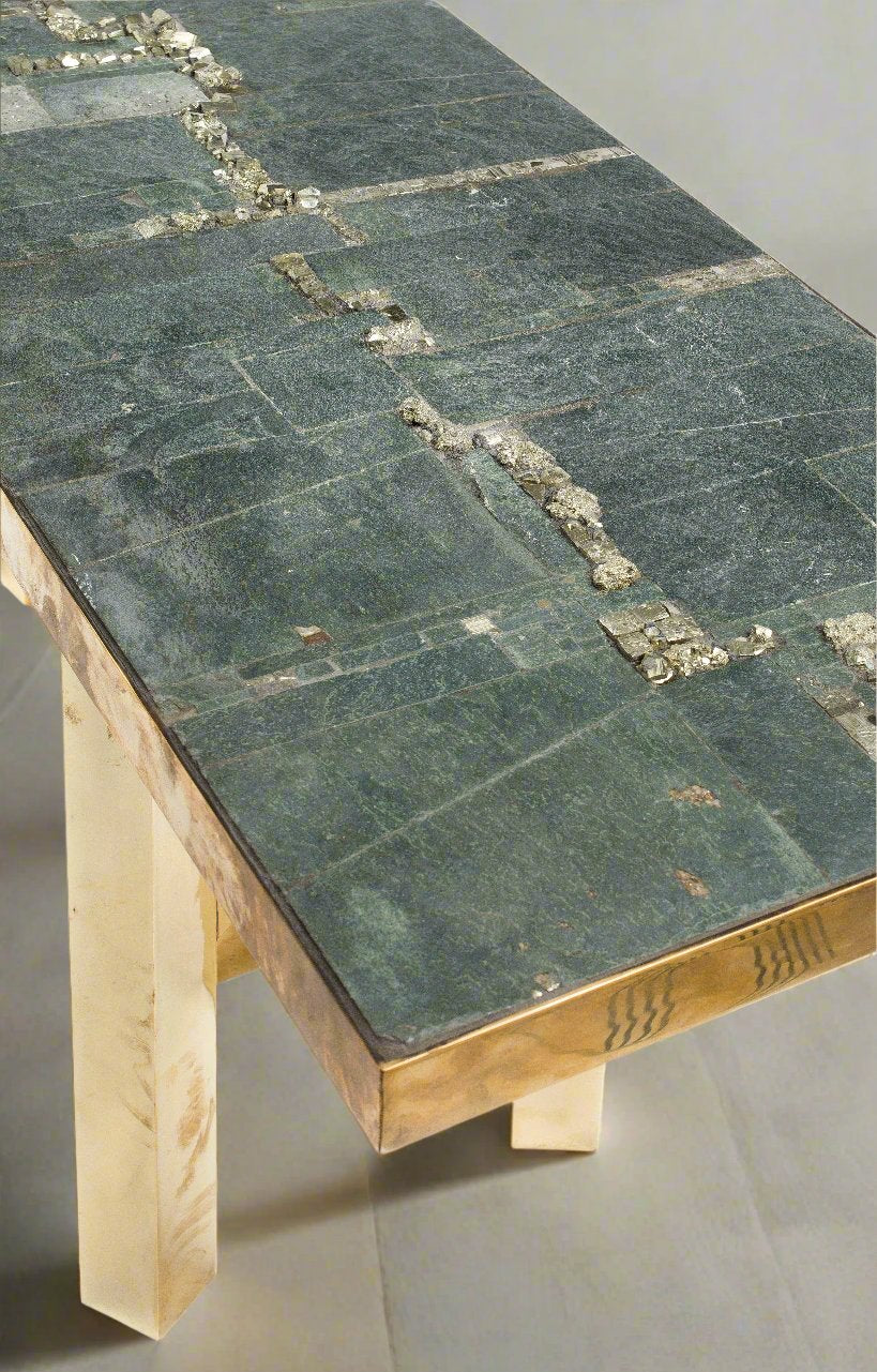 Pia Manu | Vintage Pyrite Console (ca. 1980s)
