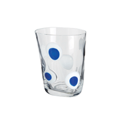 Leclaireur Los Angeles - Carlo Moretti | Bora Drink Glass (Blue/White) - Carlo Moretti