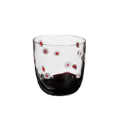 Carlo Moretti I Diversi Drink Glass (Black/Red)