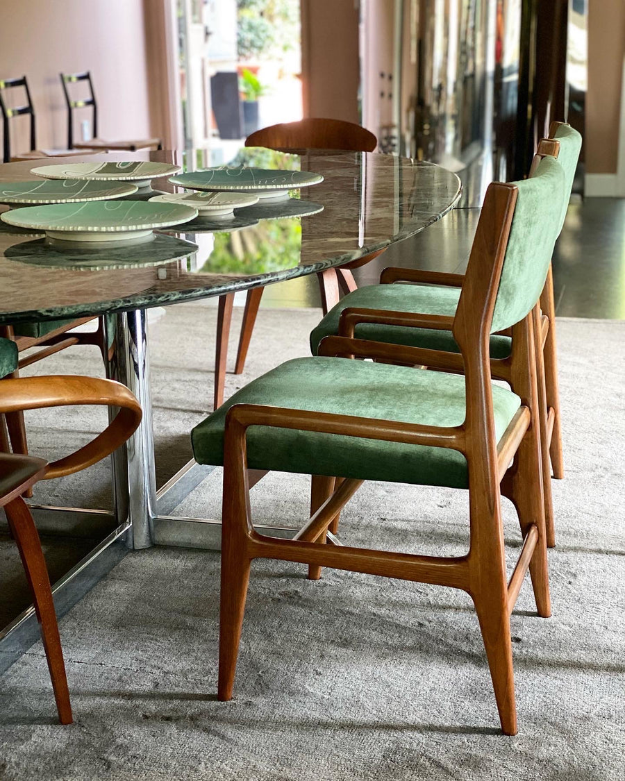 Leclaireur Los Angeles - Gio Ponti | Set of Four mod. 676 chairs - Gio Ponti