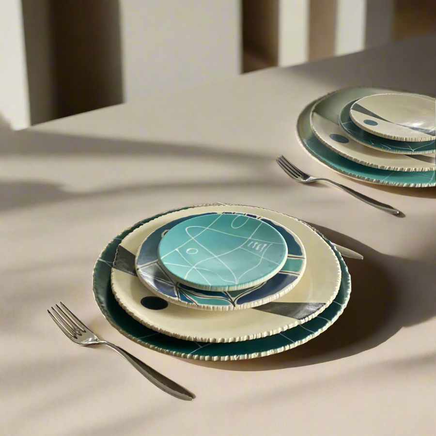 Agnes Sandahl Four Piece Table Setting