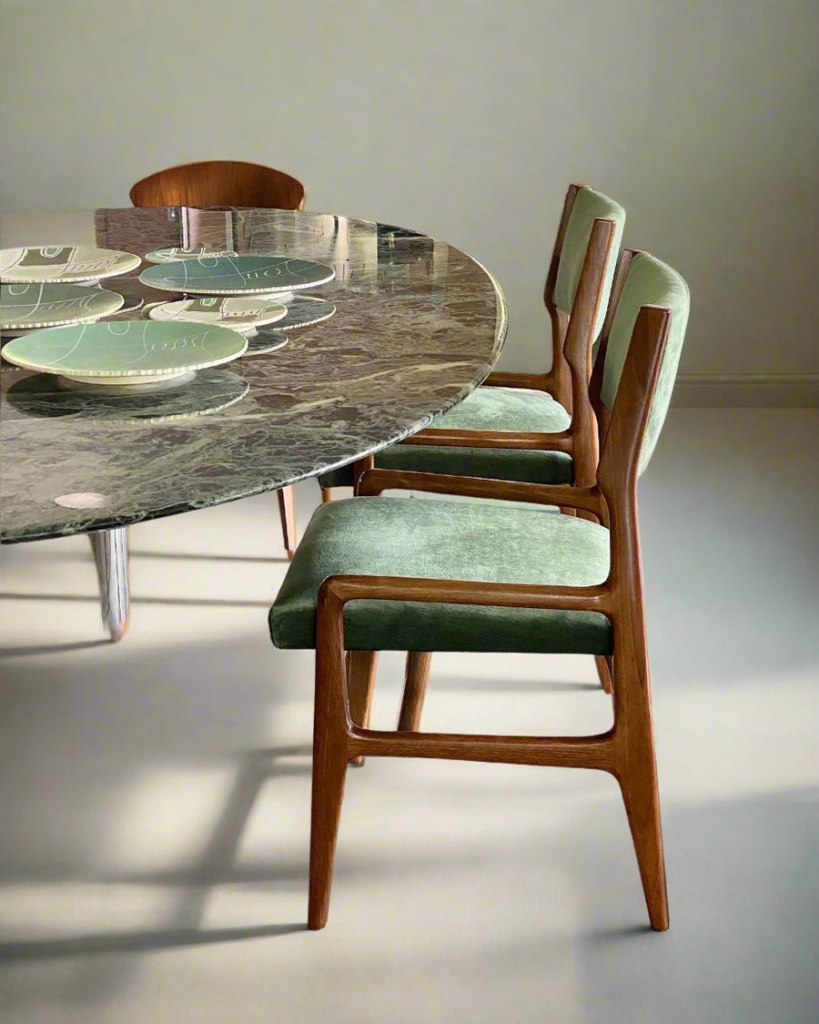 Leclaireur Los Angeles - Gio Ponti | Set of Four mod. 676 chairs - Gio Ponti