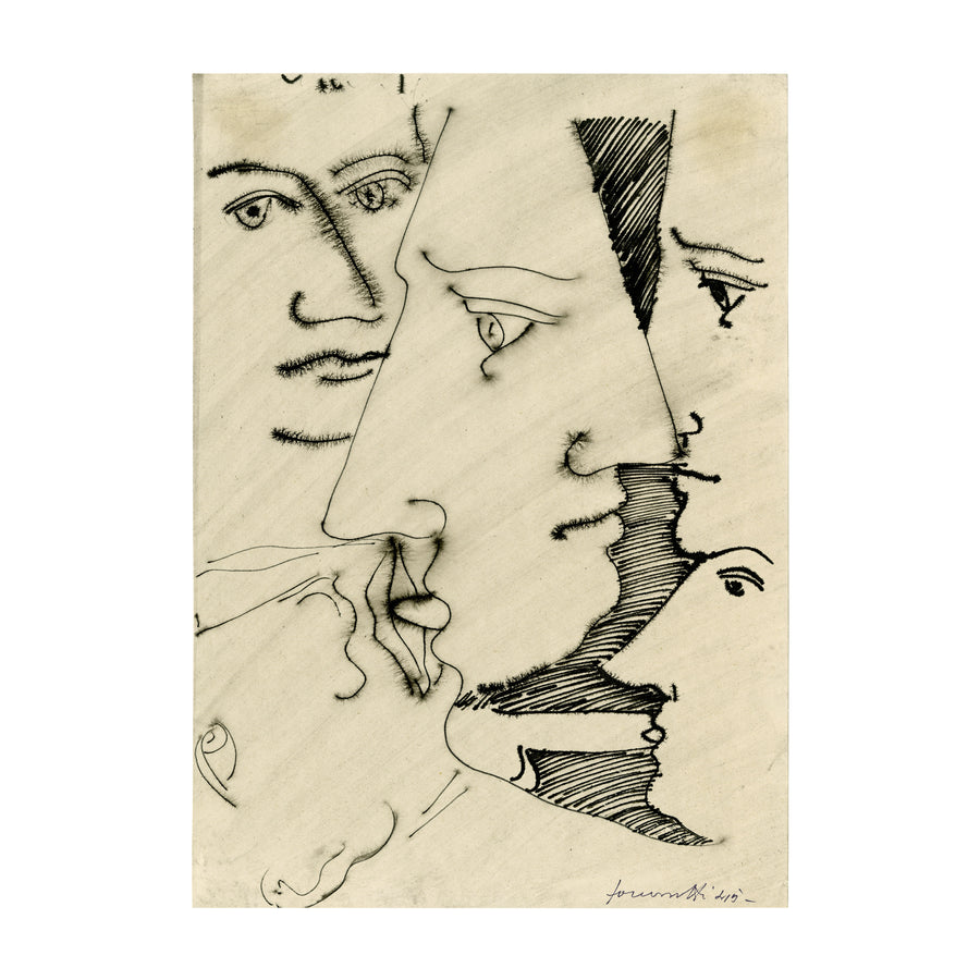 Leclaireur Los Angeles - Fornasetti | Erotic Drawing No. 20 - Fornasetti