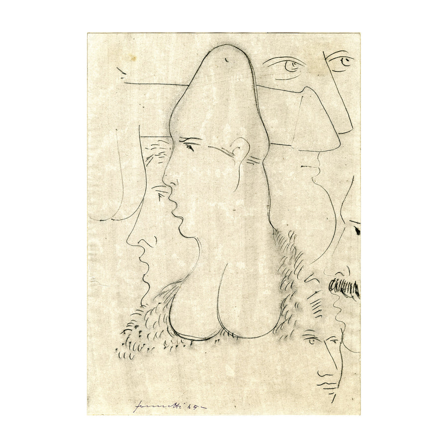 Leclaireur Los Angeles - Fornasetti | Erotic Drawing No. 47 - Fornasetti