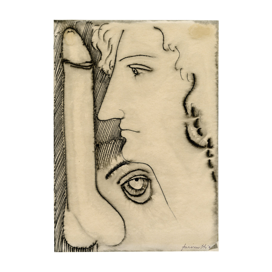 Leclaireur Los Angeles - Fornasetti | Erotic Drawing No. 61 - Fornasetti