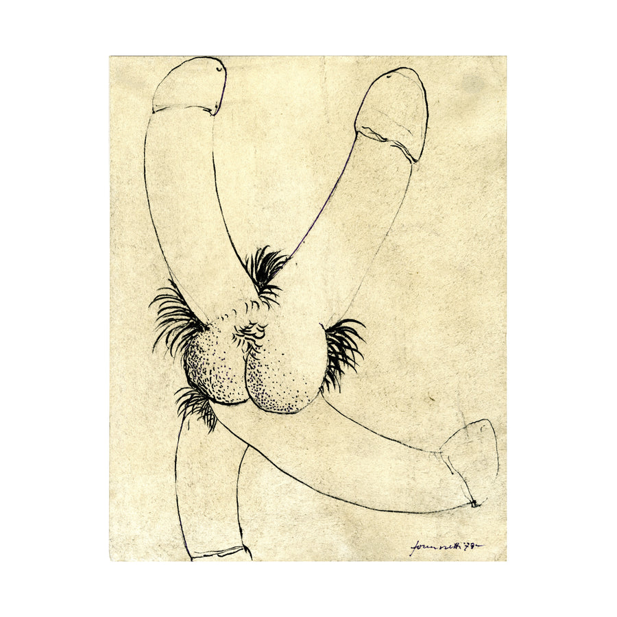 Leclaireur Los Angeles - Fornasetti | Erotic Drawing No. 63 - Fornasetti