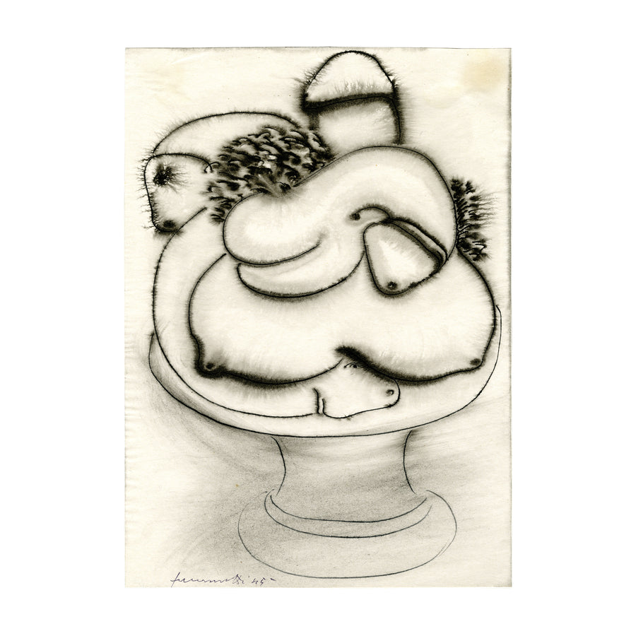 Leclaireur Los Angeles - Fornasetti | Erotic Drawing No. 64 - Fornasetti