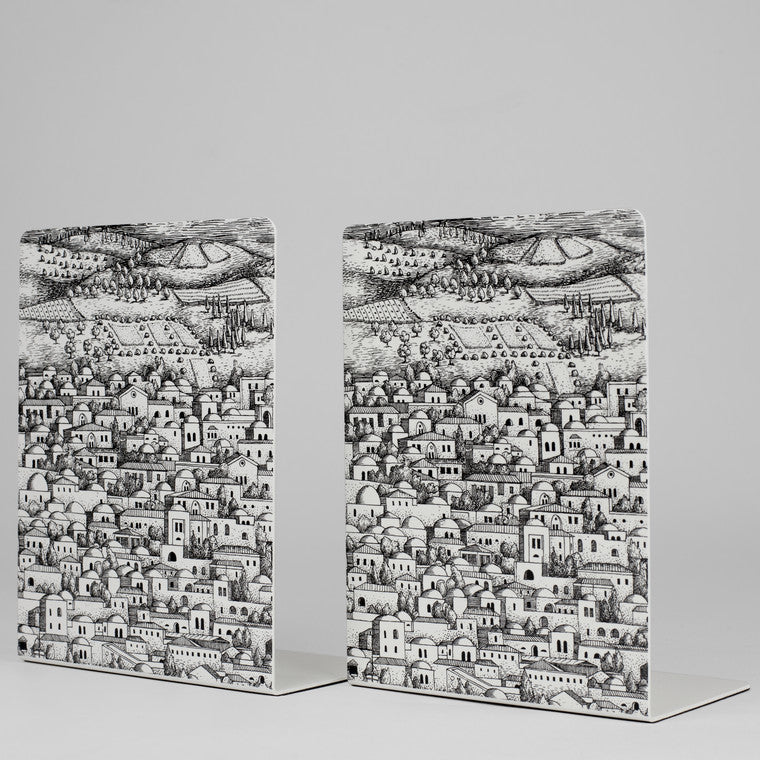 Leclaireur Los Angeles - Fornasetti | Gerusalemme Bookends - Fornasetti