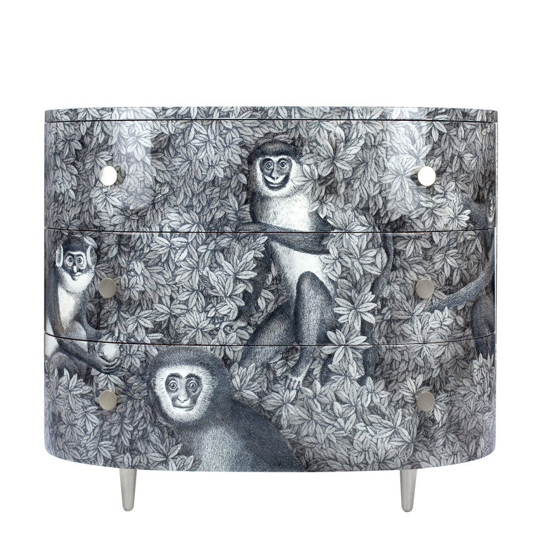 Fornasetti | Scimmie Curved Chest