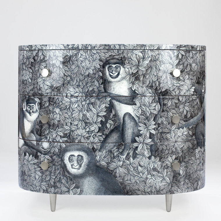 Fornasetti | Scimmie Curved Chest