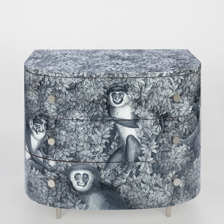 Fornasetti | Scimmie Curved Chest