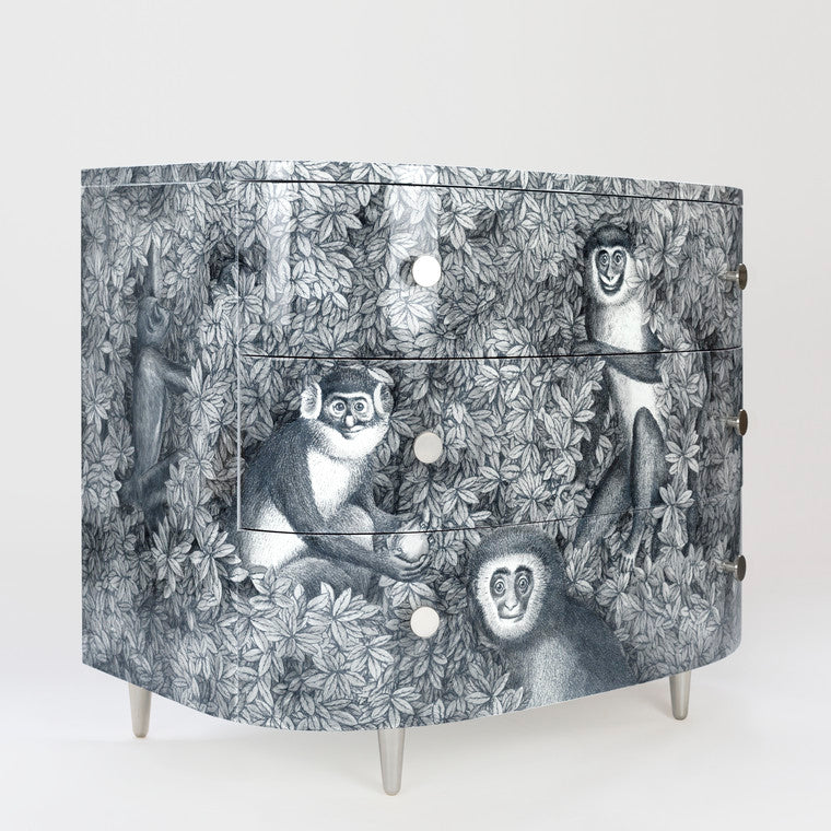 Fornasetti | Scimmie Curved Chest
