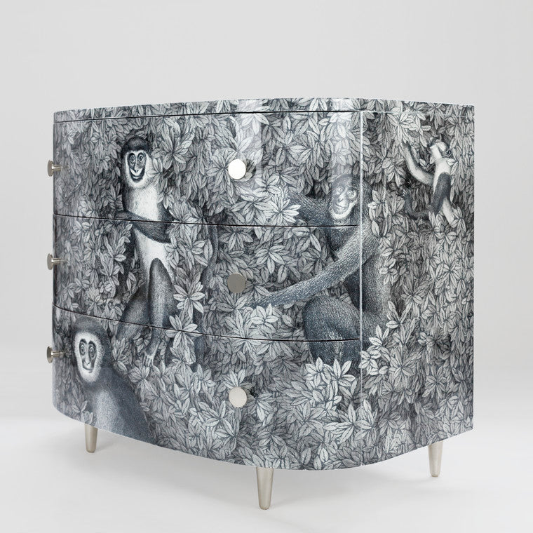 Fornasetti | Scimmie Curved Chest