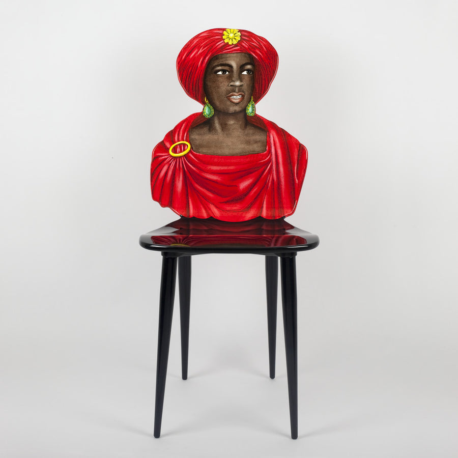Leclaireur Los Angeles - Fornasetti | Moro Chair (Red) - Fornasetti
