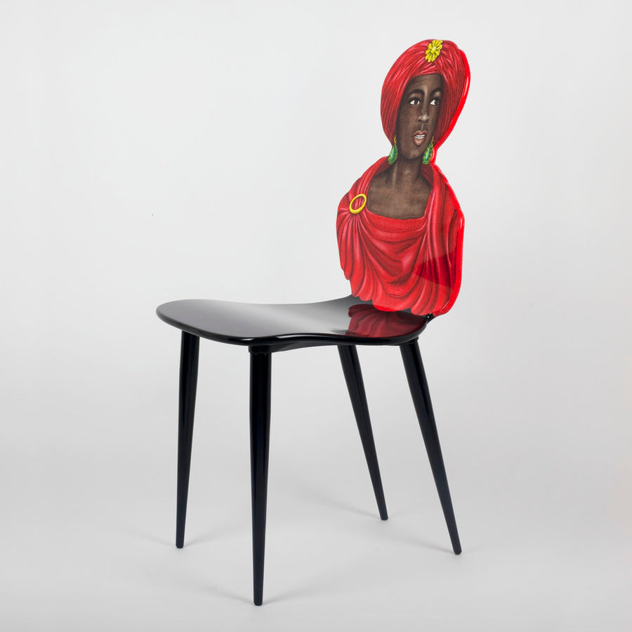 Leclaireur Los Angeles - Fornasetti | Moro Chair (Red) - Fornasetti