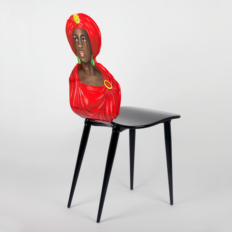 Leclaireur Los Angeles - Fornasetti | Moro Chair (Red) - Fornasetti