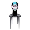 Fornasetti Silviasub Chair (Turquoise and Pink)