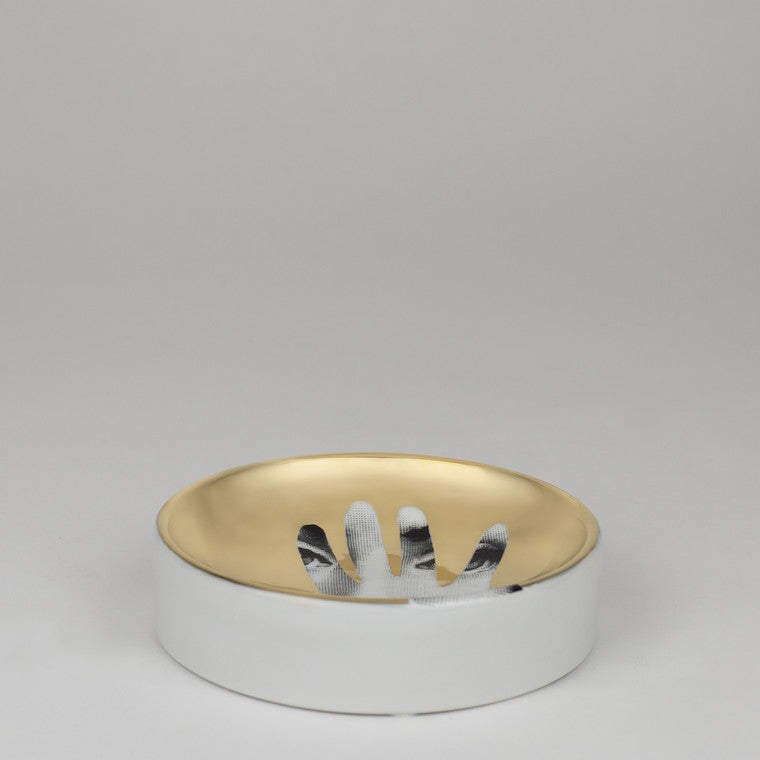 Fornasetti | Tema E Variazioni No. 15 Ashtray (Gold)
