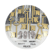 Leclaireur Los Angeles - Fornasetti | 2019 Calendar Wall Plate (Gold) - Fornasetti