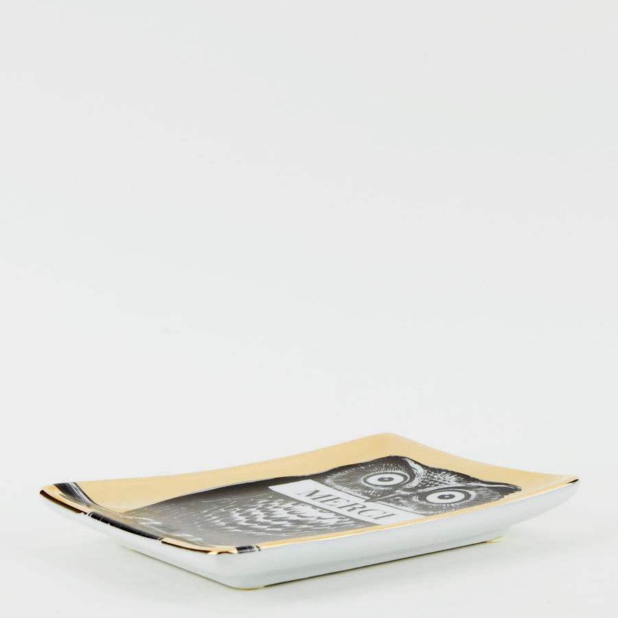 Fornasetti Civetta Ashtray