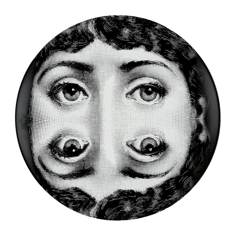 Leclaireur Los Angeles - Fornasetti | Wall Plate PTV020X - Fornasetti