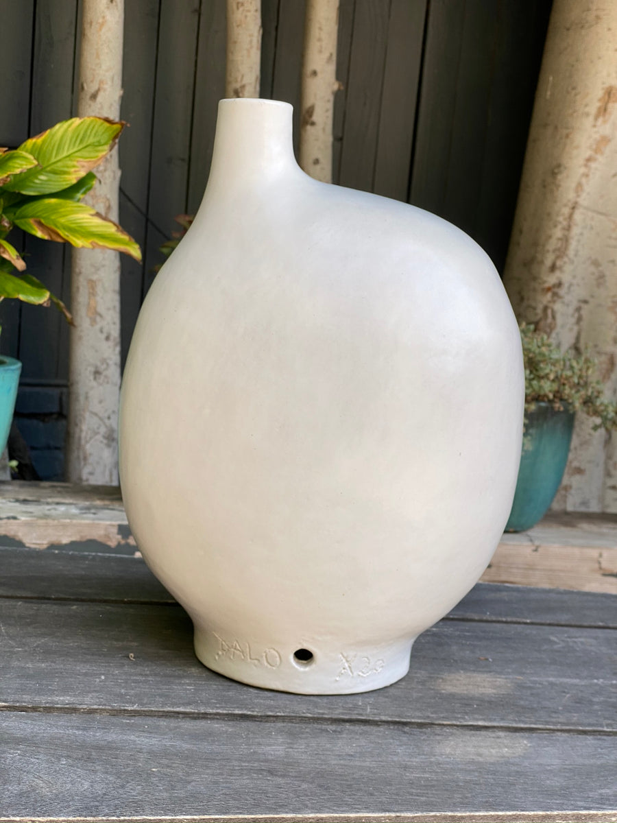 Leclaireur Los Angeles - Dalo | Large White Ceramic Lamp - Dalo
