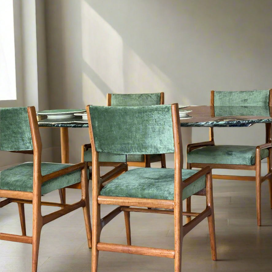 Leclaireur Los Angeles - Gio Ponti | Set of Four mod. 676 chairs - Gio Ponti