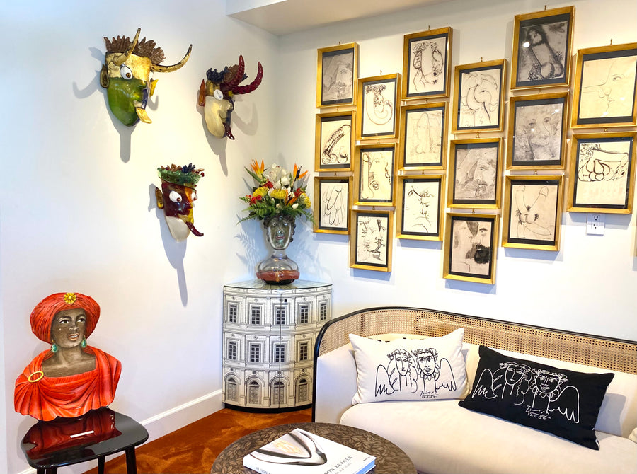 Leclaireur Los Angeles - Fornasetti | Moro Chair (Red) - Fornasetti